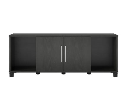Systembuild Evolution Camberly - Shoe Storage Bench - Black Brown