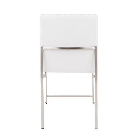 Fuji - Contemporary Modern Elegance High Back Dining Chair (Set of 2)