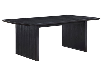 Mason - Removable Extension Leaf Dining Table - Black