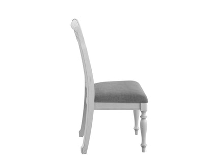 Slat Back Dining Chairs (Set of 2) - Gray