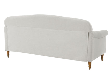 Loveseat Sofa, 2 Seater Couch With Rolled Arms