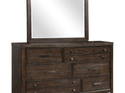 Dresser Cedar Lined Bottom Drawers - Antique Brown