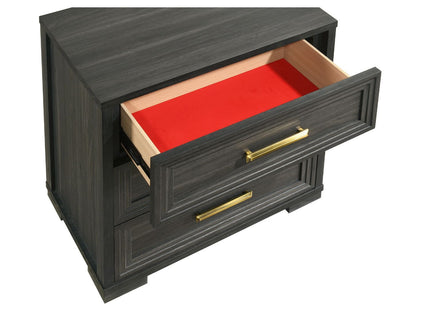 Colorado - Nightstand - Charcoal