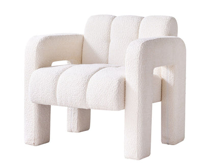 31.10" Boucle Upholstered Accent Chair