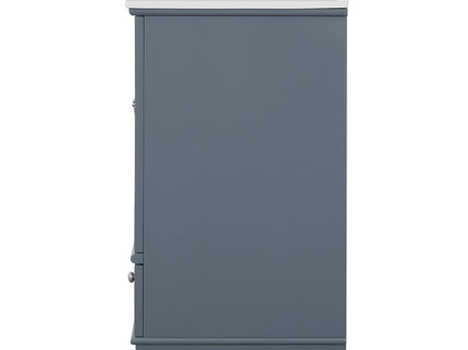 Bathroom Vanity With Sink, Cabinet With Adjustable Shelf And Drawer Divider