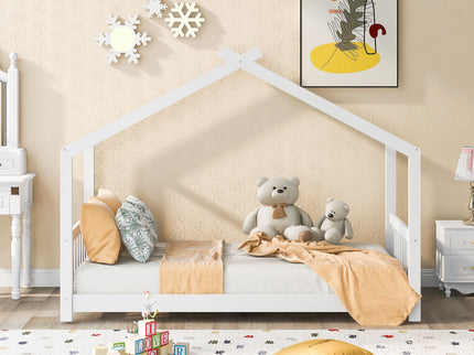 House Platform Bed With Headboard And Footboard, Roof Design