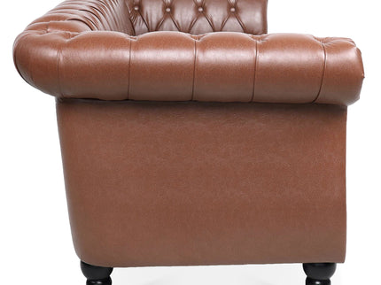 Rolled Arm Chesterfield 3 Seater Sofa