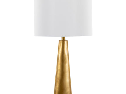 Pompeii - Contemporary Table Lamp - Gold / White