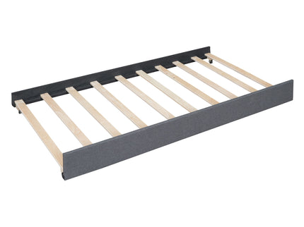 Upholstered Platform Bed With Drawers, Classic Headboard Design