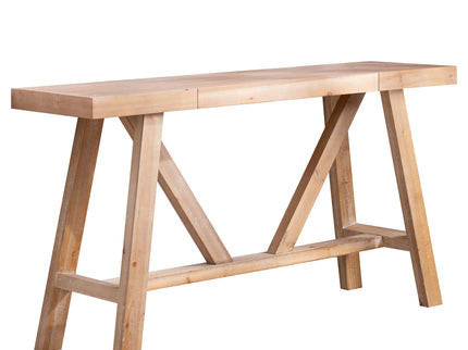 A-Frame Console Table - Natural