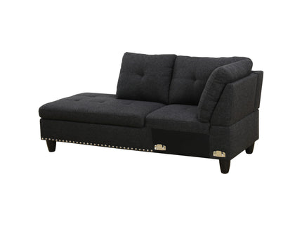L - Shaped Sectional Sofa With Movable Left Chaise
