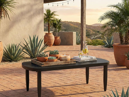 Outdoor Elegance Table, Rounded Corners