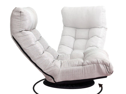 Adjustable Japanese Reclining Floor Chair Sofa With Metal Frame For Living Room