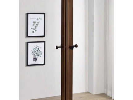 Rawlins - Coat Rack With 8 Hooks - Walnut