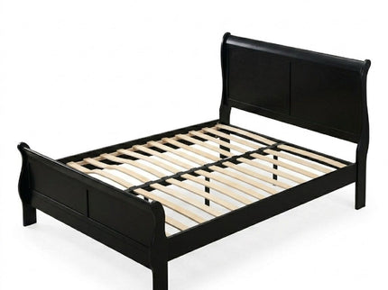 Louis Phillipe Sleigh Bed