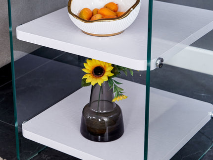 Modern 3 Layer Bedside Cabinet With Storage Function