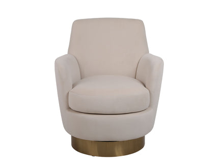 Teddy Swivel Barrel Chair, Swivel Accent Chairs Armchair For Living Room