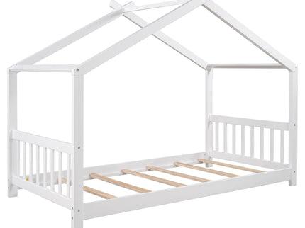 House Platform Bed With Headboard And Footboard, Roof Design