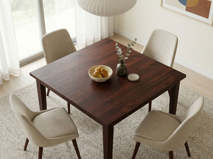 Eastwood - Square Dining Table - Java Brown
