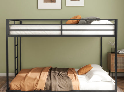 Adam - Full Over Full Bunk Bed - Black