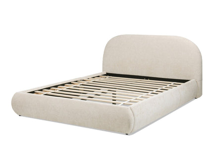 Archie Puffy Grounded - Upholstered Platform Bed