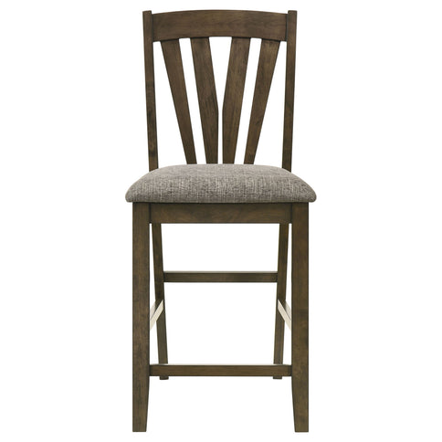 Maxine - 5 Piece Counter Height Dining Set - Brown