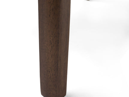 Dining Chairs With Upholstered Seat And Backrest (Set of 2) - Light Beige / Walnut