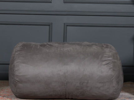 Michael - Modern Cylindrical Suede Bean Bag Chair