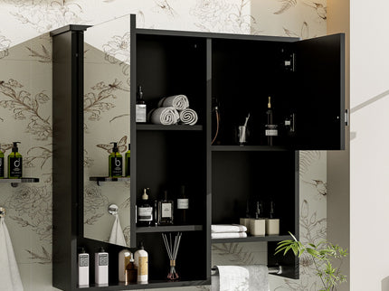 Modern Wall Mounted Bathroom Medicine Cabinet, Bathroom Wall Storage Cabinet With Mirror