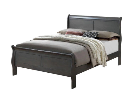 Louis Phillipe Sleigh Bed