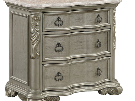 Bella - Nightstand - Champagne
