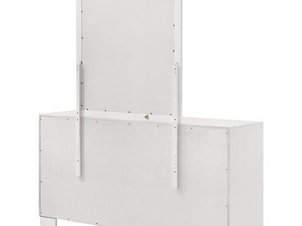 Polk - 6 Drawer Dresser With Mirror