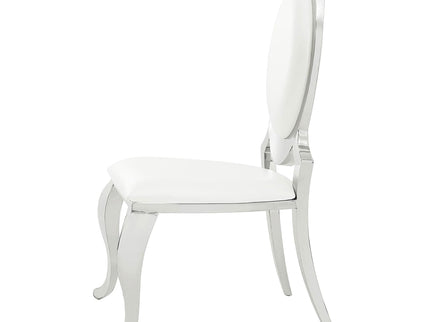 Chester - Upholstered Dining Side Chair (Set of 2) - Creamy White
