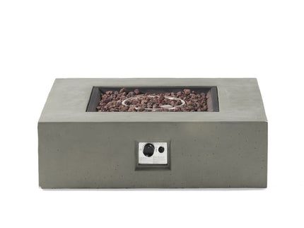 Modern 50, 000 Btu Square Fire Table With Propane Tank