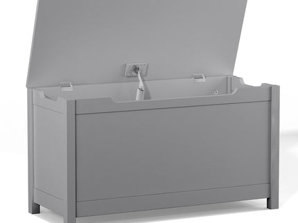 Toy Box Storage With Safety Hinged Lid