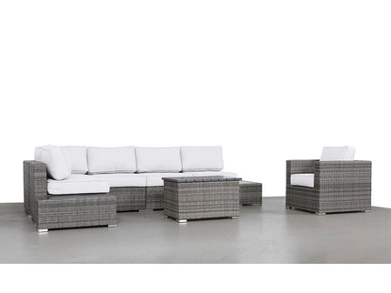 Stylish Entertainment Sectional Set, Outdoor Living