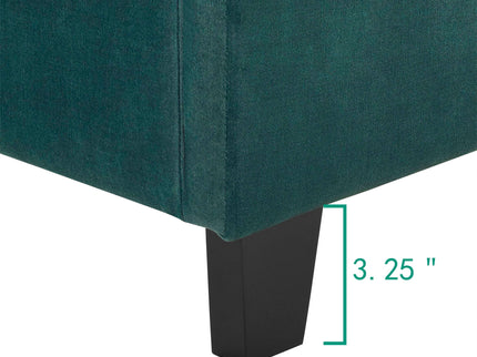 Tufted Upholstered Platform Bed