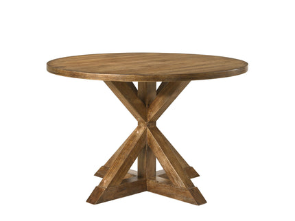 Wallace II - 5 Pieces Dining Room Set - Oak