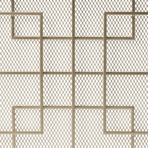 Dorothy - Modern Single Panel Iron Fire Screen