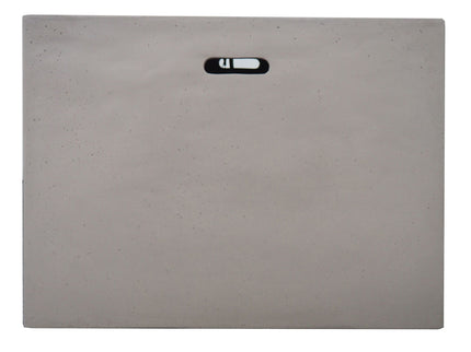 Outdoor Patio Square Gas Burning Concrete Fire Pit 40, 000 Btu