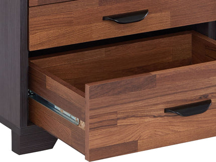 Eloy - Accent Table - Walnut / Espresso