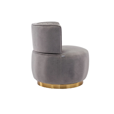 360 Degree Swivel Cuddle Barrel Accent Sofa Chair