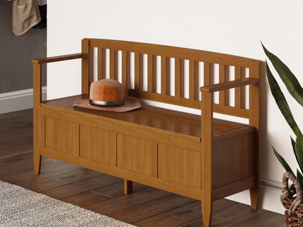 Brooklyn - Handcrafted Entryway Storage Bench