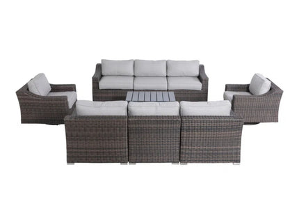 Stylish Sofa Seating Group With Cushions Perfect For Outdoor Gatherings