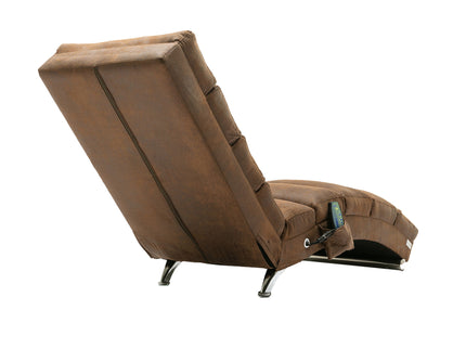 Massage Chaise Lounge Indoor With Remote Control, Ergonomic Electric Massage Lounger