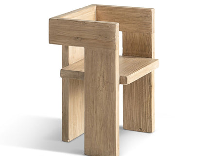 Avenel - Sculptural Block Accent Chair