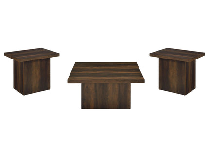 Eldridge - Coffee Table Set With Square Tops