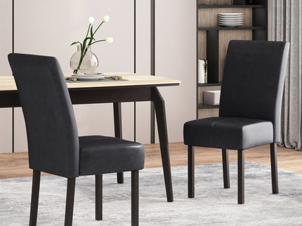 Pertica - Dining Upholstered Armless Chairs (Set of 2)