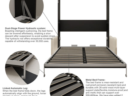 Murphy Bed, Wall Bed With Sofa