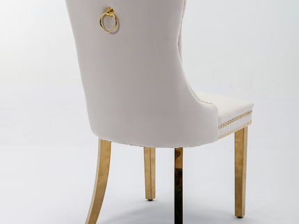 Nikki - Modern, High-End Tufted Dining Chair (Set of 2)